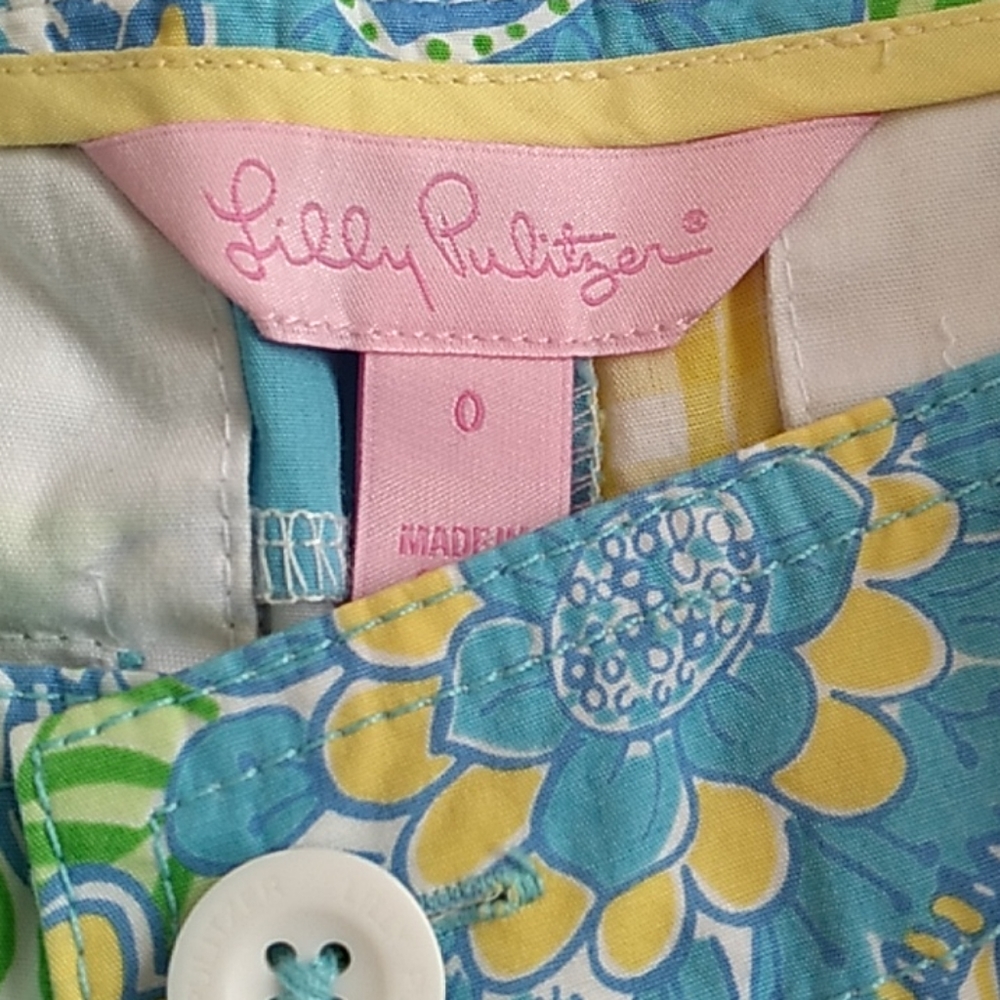 100% Cotton Lightweight Patchwork Shorts - image 3